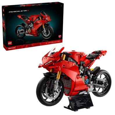 LEGO Technic Ducati Panigale V4 S Modell in Rot