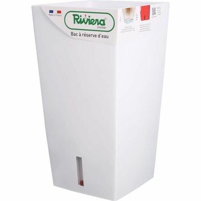 Blumentopf Riviera 3580796452025 Weiß quadratisch
