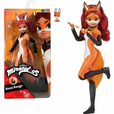 Puppe Miraculous Ladybug Rena Rouge Orange-Weiß 26 cm