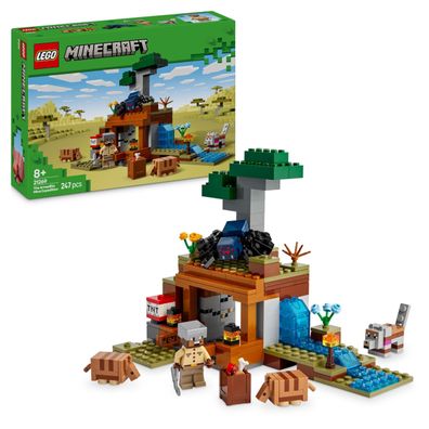 Bauset LEGO Minecraft 21269 - L'expdition dans la mine du tatou