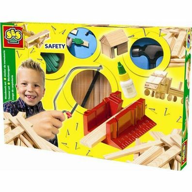 Bausatz SES Creative Atelier de Menuiserie Grande Holz 29-teilig