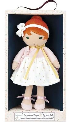 Puppe kaloo Tendresse Valentine rosa 25 cm