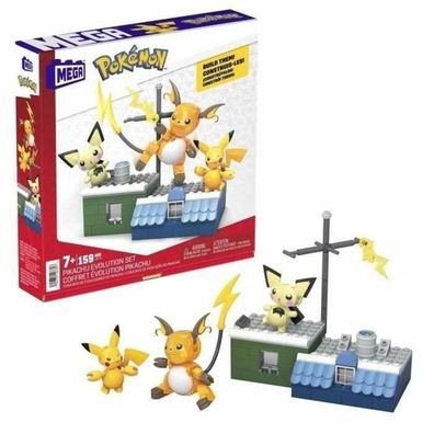 Bauspielzeug Mega-Bloks Mega Pokmon Evolution Pikachu, mehrfarbig