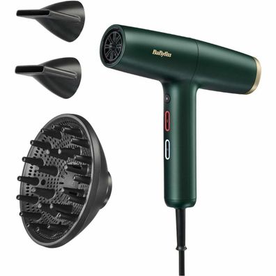 Haartrockner Babyliss D6555DE Grén und Gold, 1700W