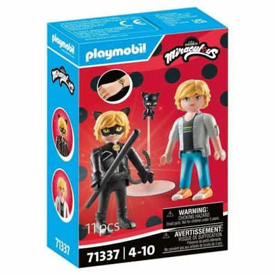Spielzeug Playmobil Adrien & Chat Noir Figurine Set