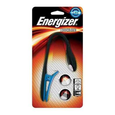 Leselampe Energizer Booklite mit Clip, schwarz