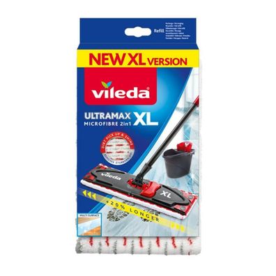 Wischmop Zubehör Vileda UltraMax XL Rot 2 in 1