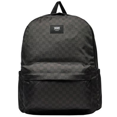 Rucksack Vans Old Skool Check Schwarz und Grau