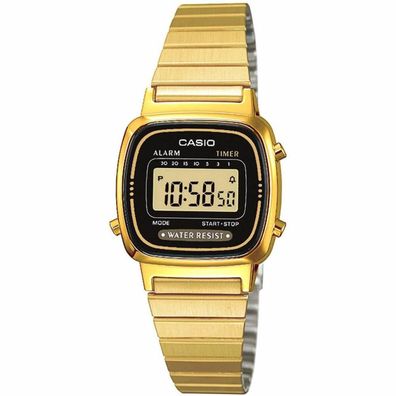Armbanduhr Casio LA670WEGA-1EF Digital Goldfarben