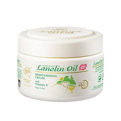 G&M Australian Lanolin Oil Moisturising Cream 250 g