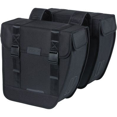 Doppelpacktasche Basil Tour Double 28 Liter 34 x 14 x 34 cm - Schwarz