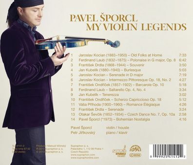 Various: Pavel Sporcl - My Violin Legends - - (CD / P)