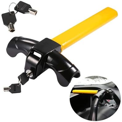 Car Steering Wheel Lock Heavy Duty Stainless Lock Universal Anti-theft Car/Van