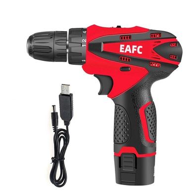 Cordless Electric Screwdriver & Impact Drill - Ratchet, Household & Car Disassembly