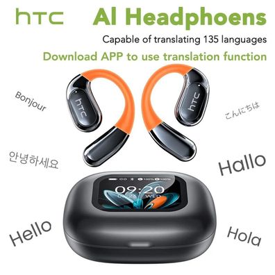 NE27 OWS Bluetooth Earbuds, AI Translation, Touch Screen