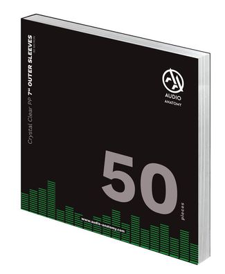 Various: 50x PP 7" Crystal Clear Outer Sleeves (90 Micron)