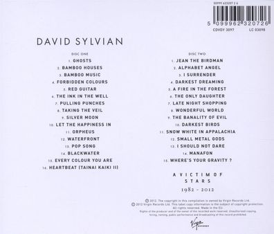 David Sylvian: David Sylvian: A Victim Of Stars 1982 - 2012