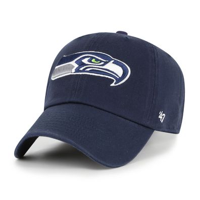 NFL Basecap Seattle Seahawks navy Cap Cleanup Baseballcap 198742073168 Kappe