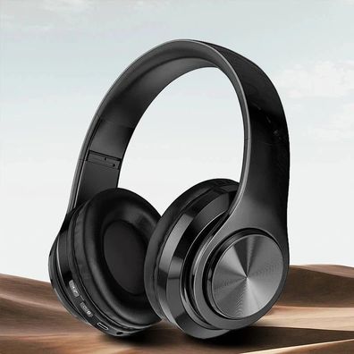 Bluetooth Over-Ear Headphones, Wireless Surround Headphones, Foldable Hands-Free with