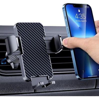 Car Phone Holder, (Upgraded Military-Grade Hook Clip] Car Phone Holder, 360° Rotatab