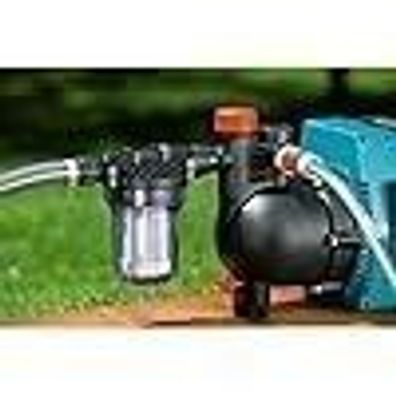 Gardena 1730-20 Pumpen-Vorfilter Wasserdurchfluss bis 6000 l/h Gartenpumpe - Updated