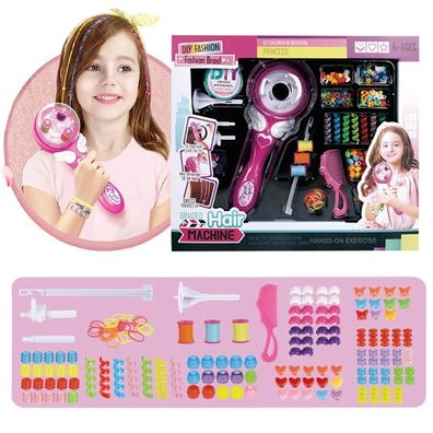Girls´ Electric Automatic Hair Braiding DIY Braiding Tool, Twist Braider Hair Styling