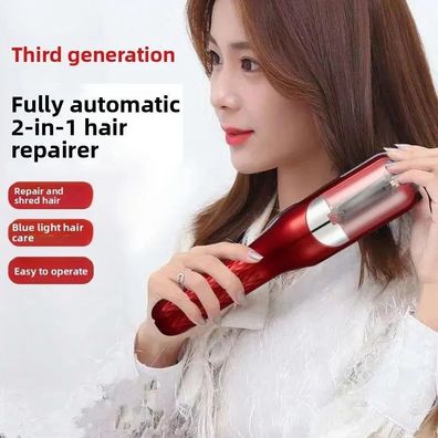 Split end hair trimmer, split end remover, damaged hair repair, hair care, treatment,