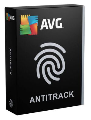 AVG AntiTrack 1 Gerät - 2 Jahre Lizenz - Datenschutz & Online-Sicherheit
