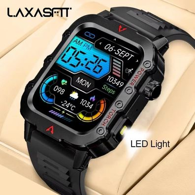 Men´s Smartwatch with Phone Function, 1.83" HD Display, Sports Watch with Sleep Moni