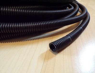 Flexrohr Wellrohr Elektro Leerrohr flexibel schwarz Kunststoff M16 Meterware