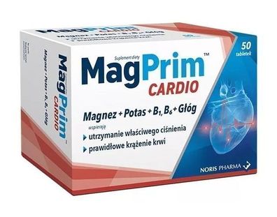 Magprim Cardio 50 Tabletten - Herz-Kreislauf-Unterstuetzung