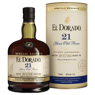 El Dorado Rum 21 Jahre 0,7 l