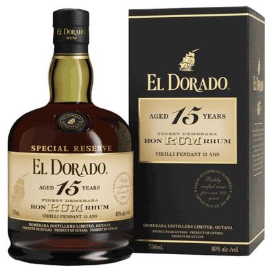 El Dorado Rum 15 Jahre 0,7 l