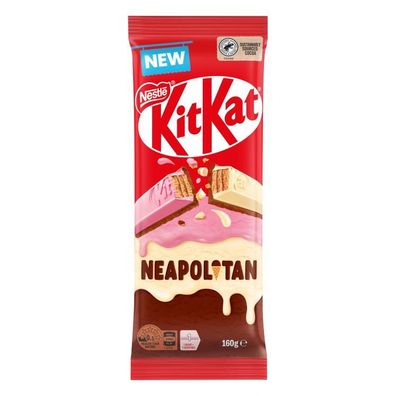 KitKat Neapolitan Schokolade - Import 160 g