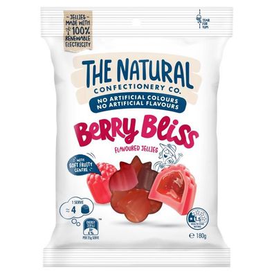 The Natural Confectionery Co. Berry Bliss Jellies 180 g