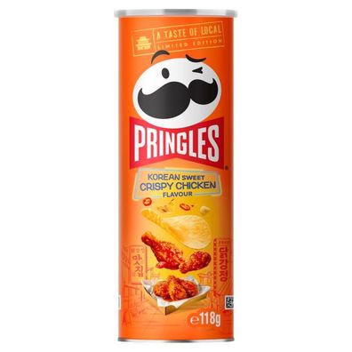 Pringles Korean Sweet Crispy Chicken - Import 118 g