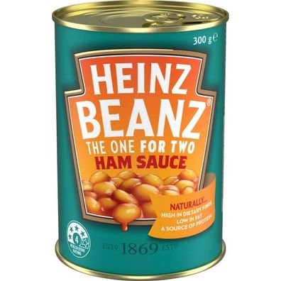 Heinz Baked Beanz The One For Two Ham Sauce 300 g