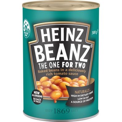 Heinz Baked Beanz The One For Two Rich Tomato Sauce 300 g