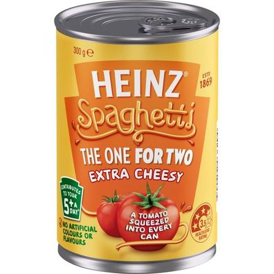 Heinz Spaghetti The One For Two Extra Cheesy 300 g