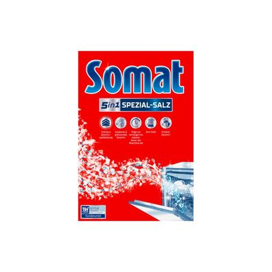 2x SOMAT 6642169004 5 in 1 Spezial Salz 1,2Kg Regeneriersalz