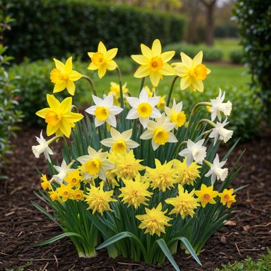 Exotenherz Blumenzwiebeln - Narzisse Narcis Botanical Mix (20 Stück) Durchmesser10