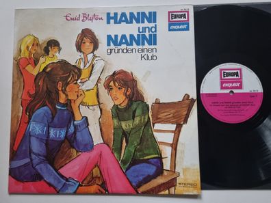 Enid Blyton - Hanni Und Nanni Gründen Einen Klub Vinyl LP