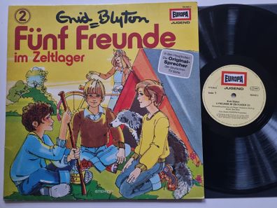 Enid Blyton - Fünf Freunde im Zeltlager (2) Vinyl LP Europa