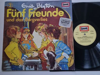 Enid Blyton - Fünf Freunde und das Burgverlies (3) Vinyl LP Europa