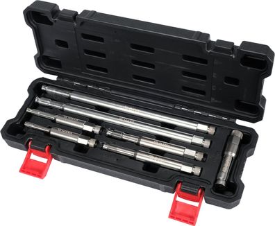 Lang Gewindeschneider-Set für Zündkerzen, 7-teilig, M8 - M18