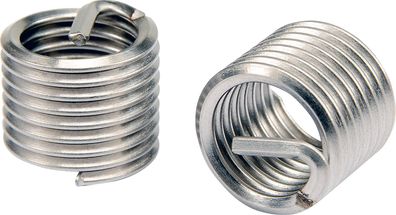 Gewindeeinsätze M12x1.75x16.3 mm aus Edelstahl, 10 Stück