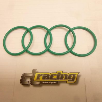 4x Krümmerdichtung Auspuff exhaust gasket passt an Kawasaki Kdx 86-88 Rm Yz 125