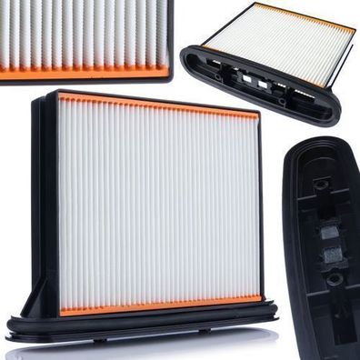 Rosfix Filter für Industriestaubsauger – Waschbar mit Dichtung | 25,7x18,6 cm