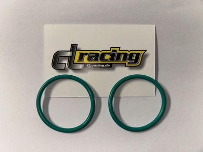 2x Krümmerdichtung Auspuff exhaust gasket passt an Husqvarna Tc 85 14-20 Exc Sx