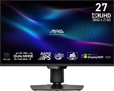 MSI MAG 274UPDF E16M - LED-Monitor - Gaming - 68.6 cm (27") - 3840 x 2160 4K UHD (216